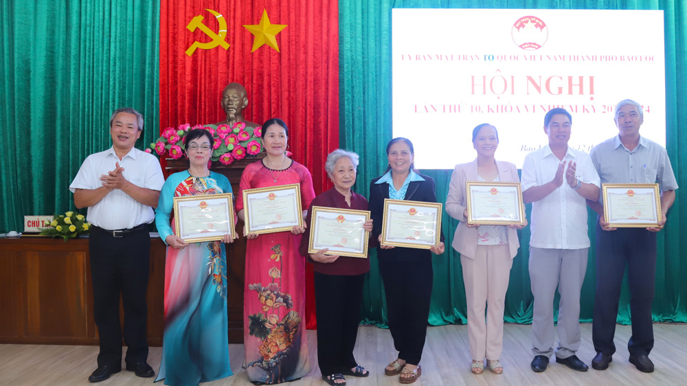 Bảo Lộc tổng kết 20 năm Ngày hội Đại đoàn kết toàn dân tộc