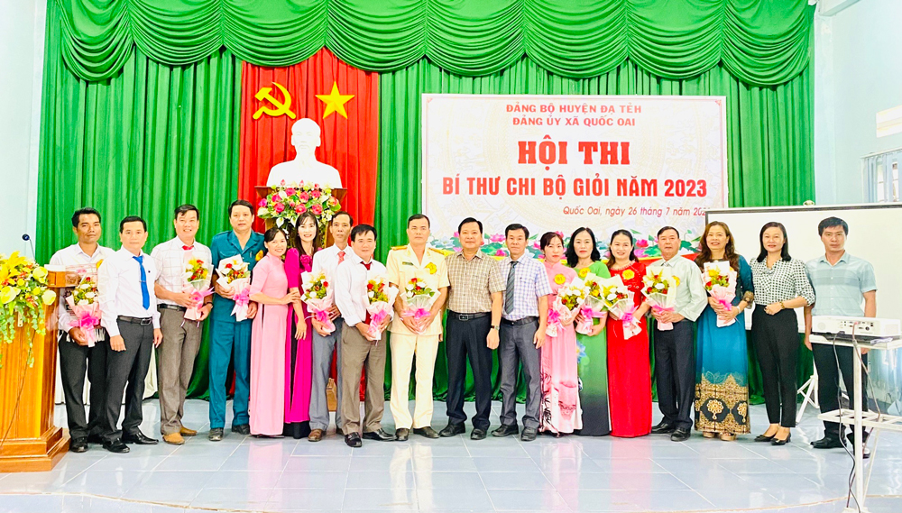 Đạ Tẻh: Hoàn thành Hội thi Bí thư chi bộ giỏi cấp cơ sở