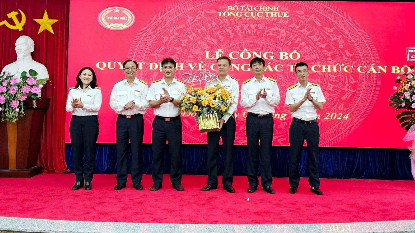 Ông Nguyễn Văn Tiến được bổ nhiệm Phó Cục trưởng Cục Thuế tỉnh Lâm Đồng