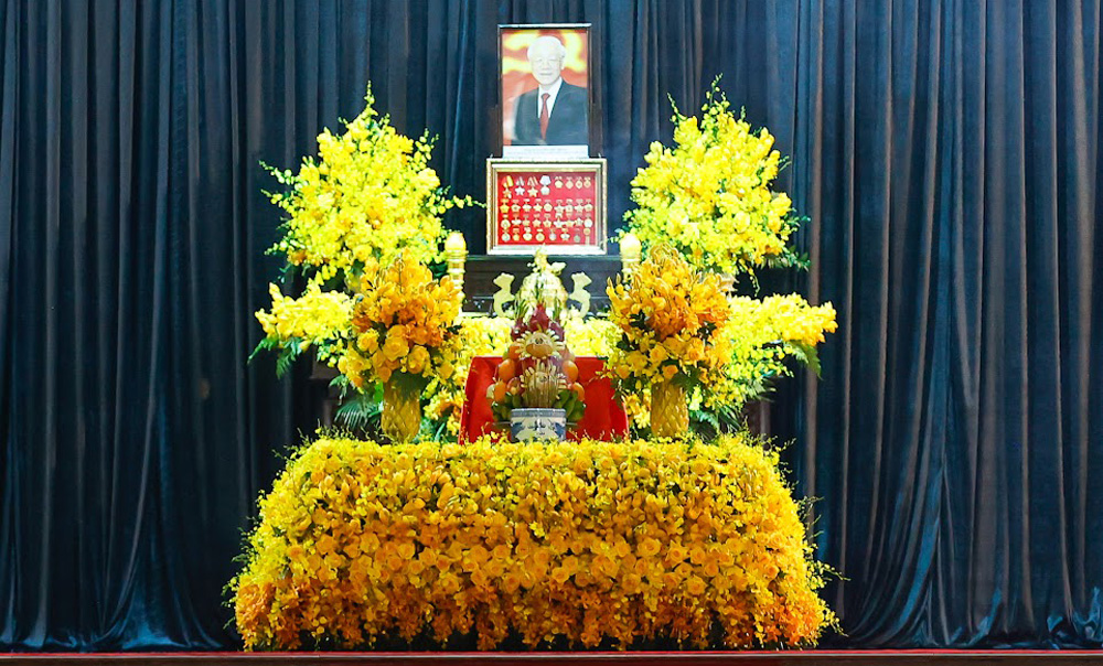 Tổ chức trọng thể Lễ Quốc tang Tổng Bí thư Nguyễn Phú Trọng