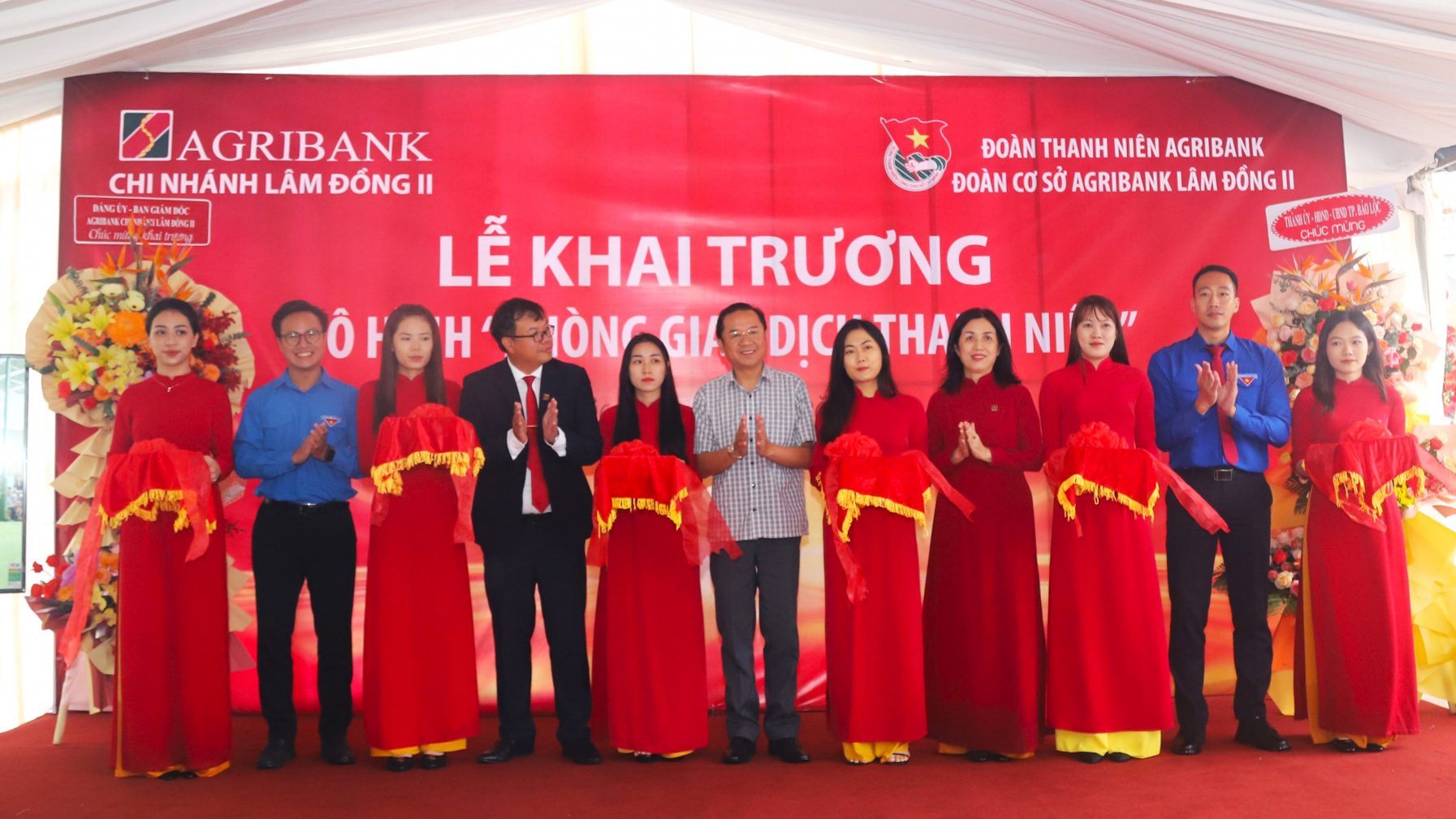 Agribank Lâm Đồng II khai trương Mô hình Phòng giao dịch Thanh niên
