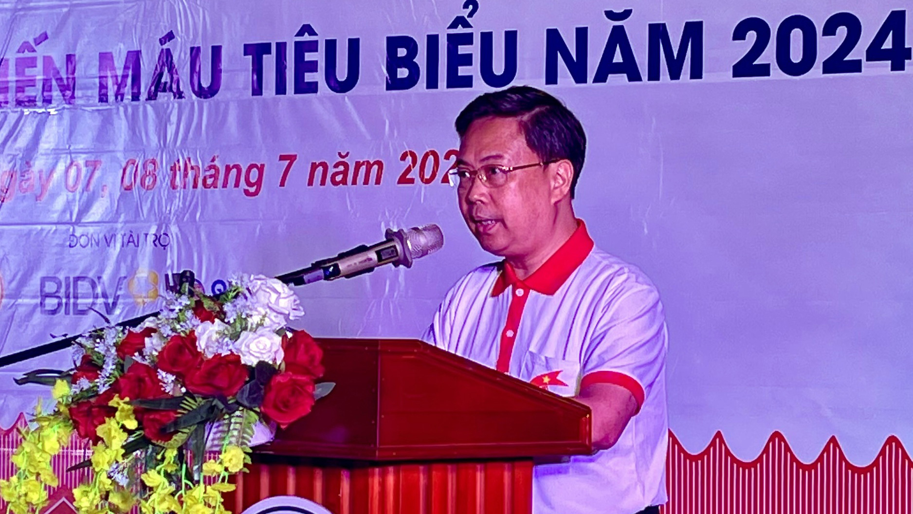 PGS-TS Nguyễn Hà Thanh –Viện trưởng Viện Huyết học và Truyền máu Trung ương phát biểu