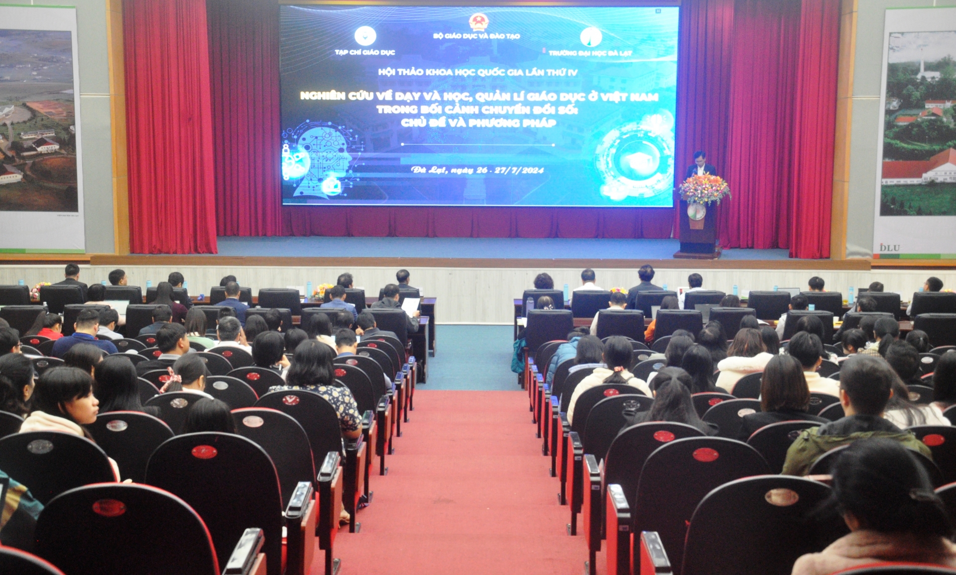 Hội thảo Khoa học quốc gia “Nghiên cứu về dạy và học, quản lý giáo dục ở Việt Nam trong bối cảnh chuyển đổi số: Chủ đề và phương pháp”.