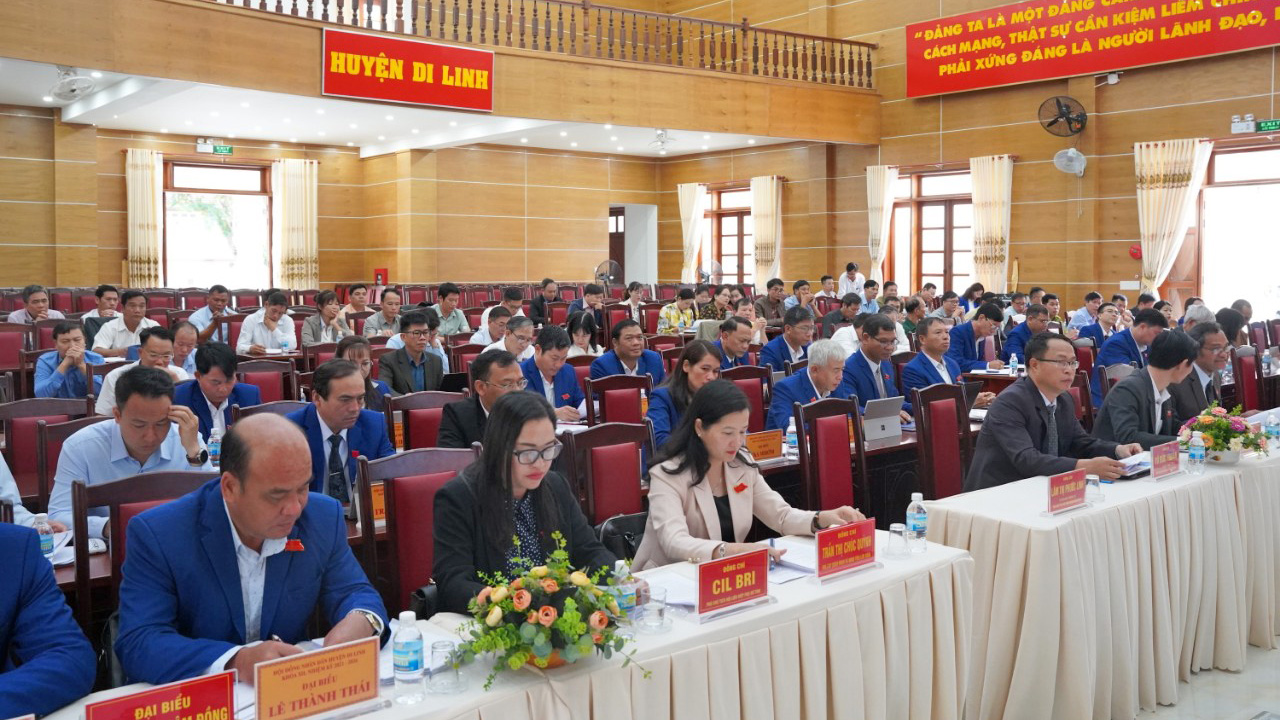 HĐND huyện Di Linh tổ chức kỳ họp thường lệ giữa năm