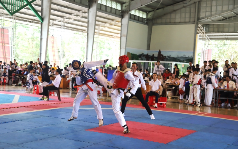 580 VĐV tranh tài tại Giải Taekwondo các CLB tỉnh Lâm Đồng năm 2024