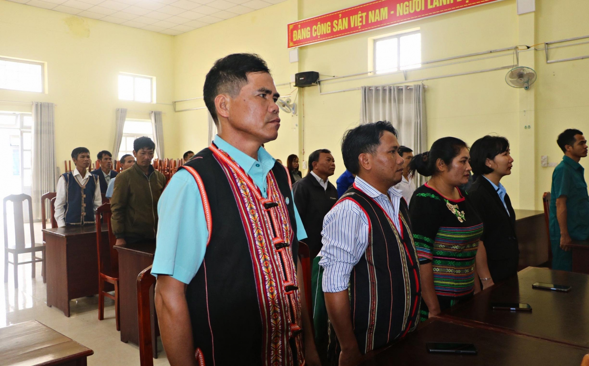 Nhân dân đồng bào dân tộc thiểu số tỉnh Lâm Đồng  thành kính truy điệu đồng chí Tổng Bí thư Nguyễn Phú Trọng 
