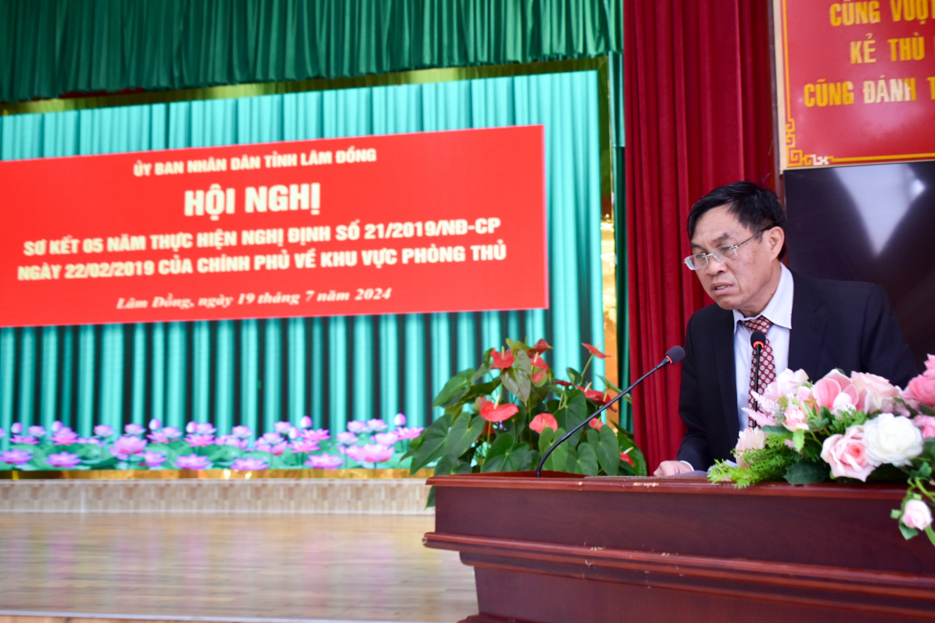  Phó Chủ tịch UBND tỉnh Võ Ngọc Hiệp phát biểu kết luận hội nghị 