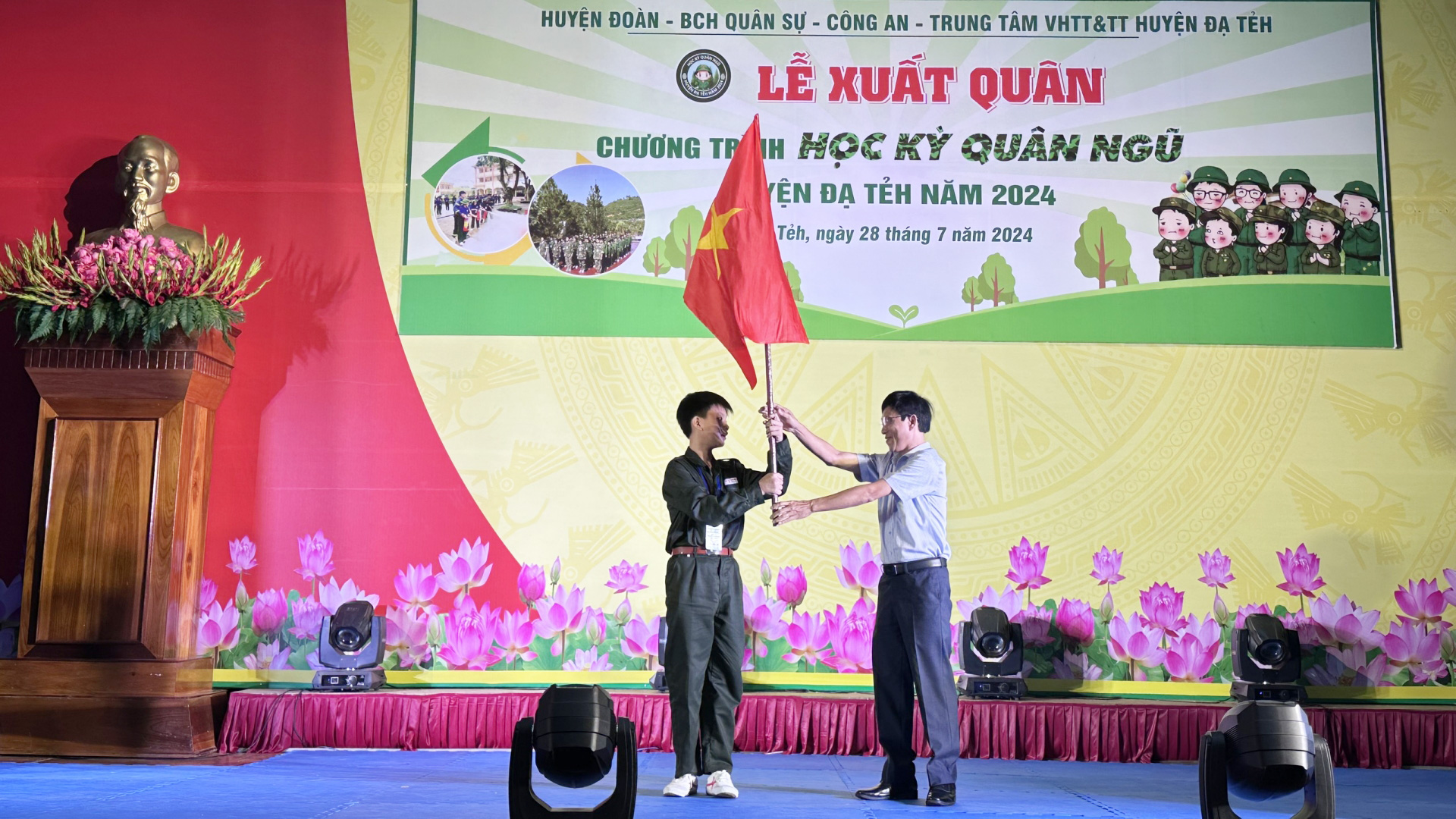 Đạ Tẻh: Xuất quân Học kỳ Quân đội