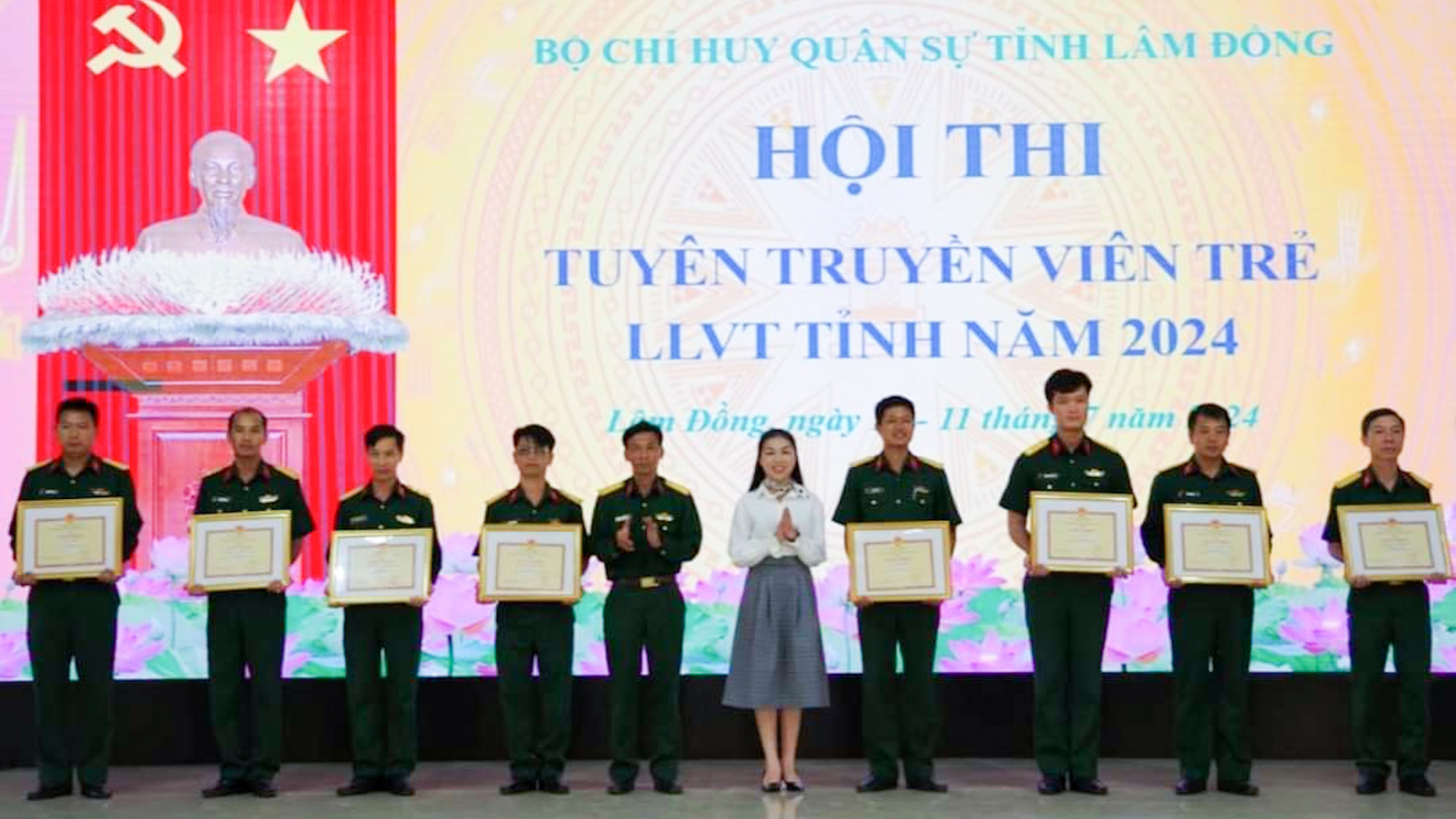 Bế mạc Hội thi Tuyên truyền viên trẻ trong lực lượng vũ trang Lâm Đồng