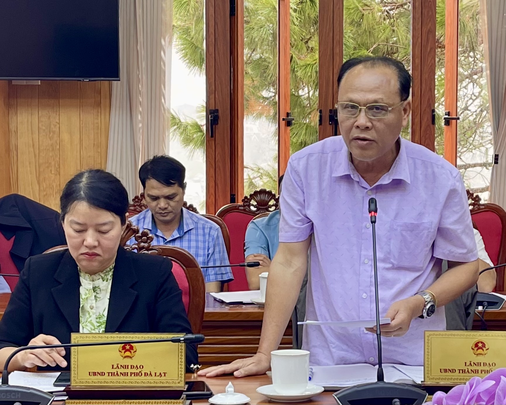 Lãnh đạo TP Bảo Lộc phát biểu về công tác phòng chống SXH tại địa phương có ca mắc cao nhất tỉnh