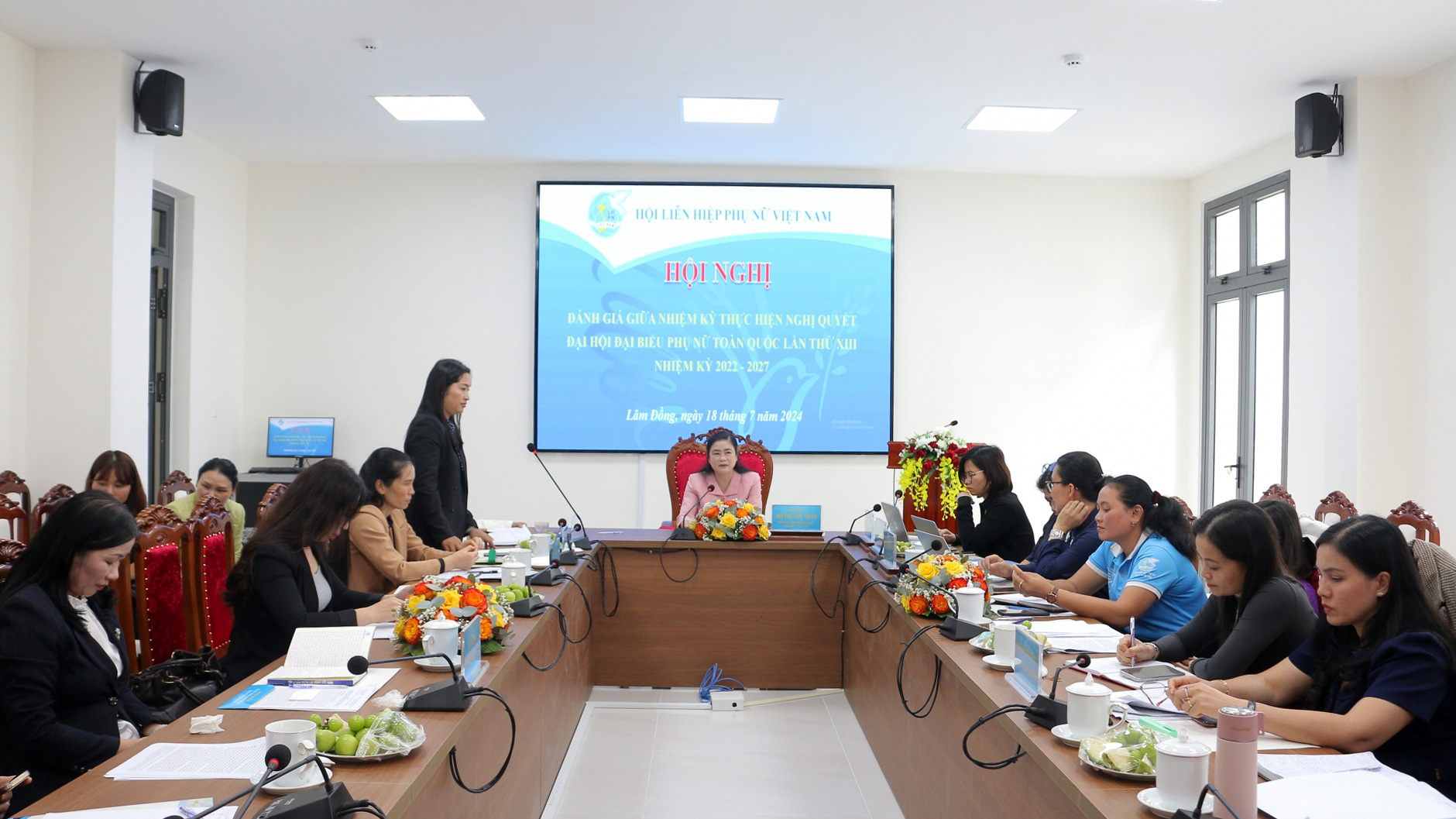 Phó Chủ tịch Hội Liên hiệp Phụ nữ Việt Nam làm việc với Hội Liên hiệp Phụ nữ tỉnh