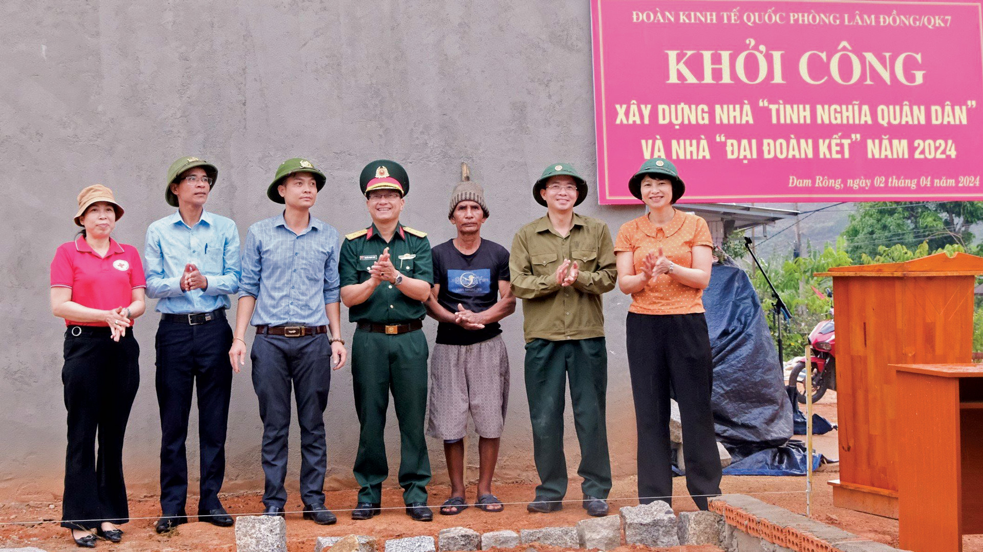 Ban Chỉ đạo 502 tỉnh tổ chức đợt công tác dân vận tập trung tại xã Đạ Tông, huyện Đam Rông