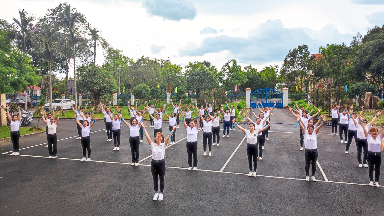  Phát triển CLB dân vũ mới trên địa bàn xã Tân Hội