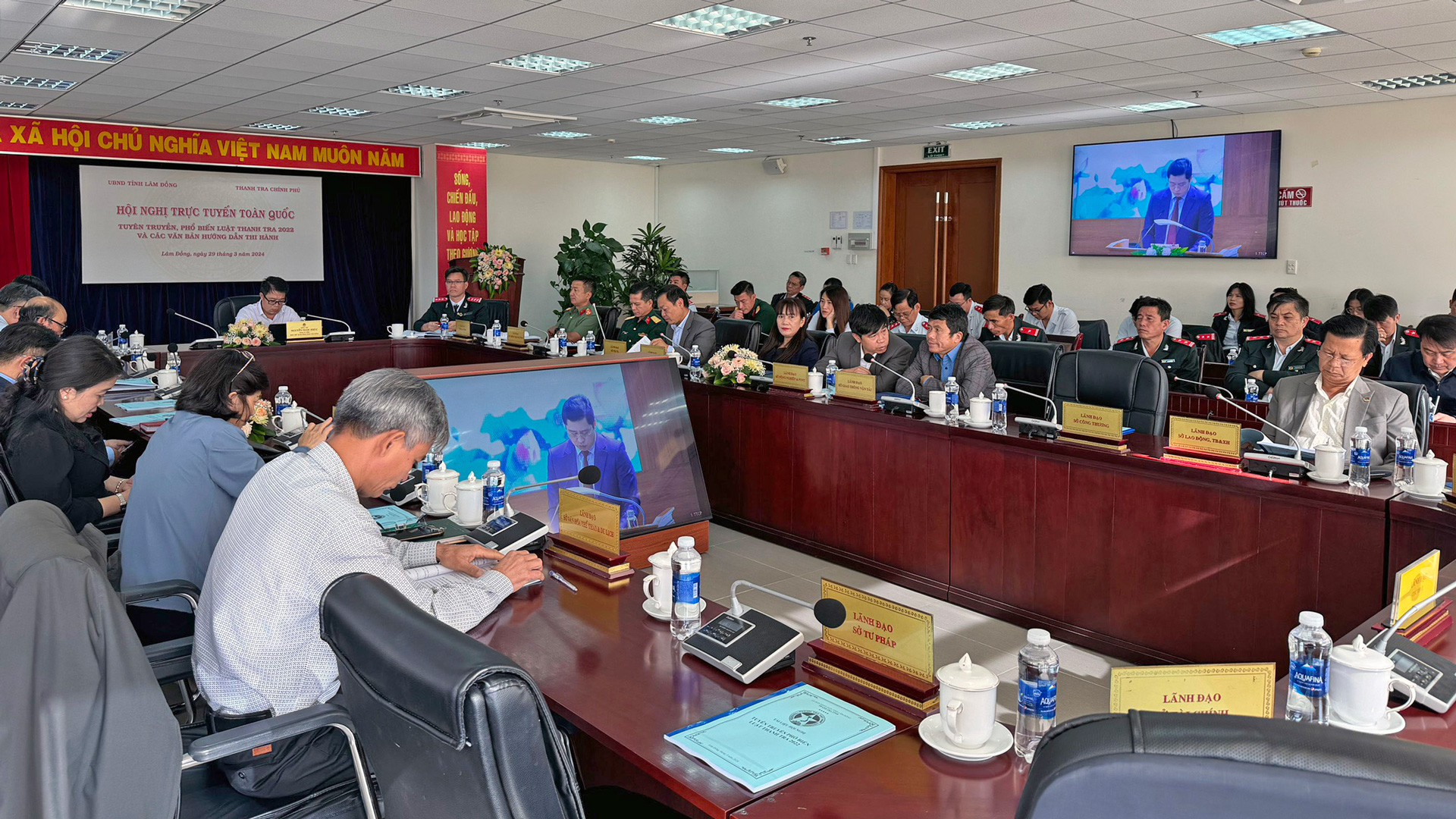 Hội nghị phổ biến Luật Thanh tra năm 2022 tại điểm cầu tỉnh Lâm Đồng