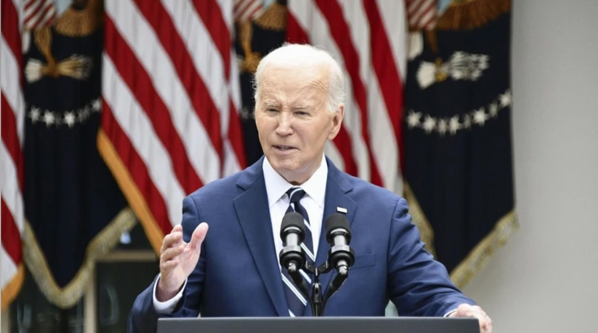 Tổng thống Mỹ Joe Biden phát biểu tại Nhà Trắng, Washington D.C., ngày 14/5/2024