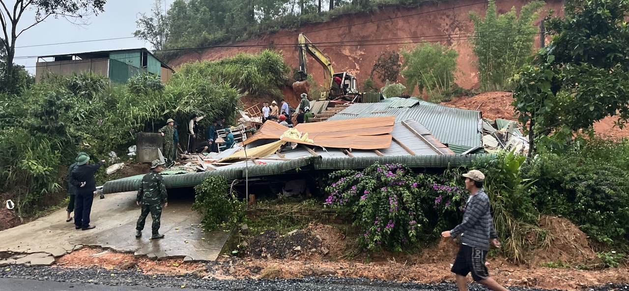 Đam Rông: Sạt lở đất khiến 1 người thiệt mạng