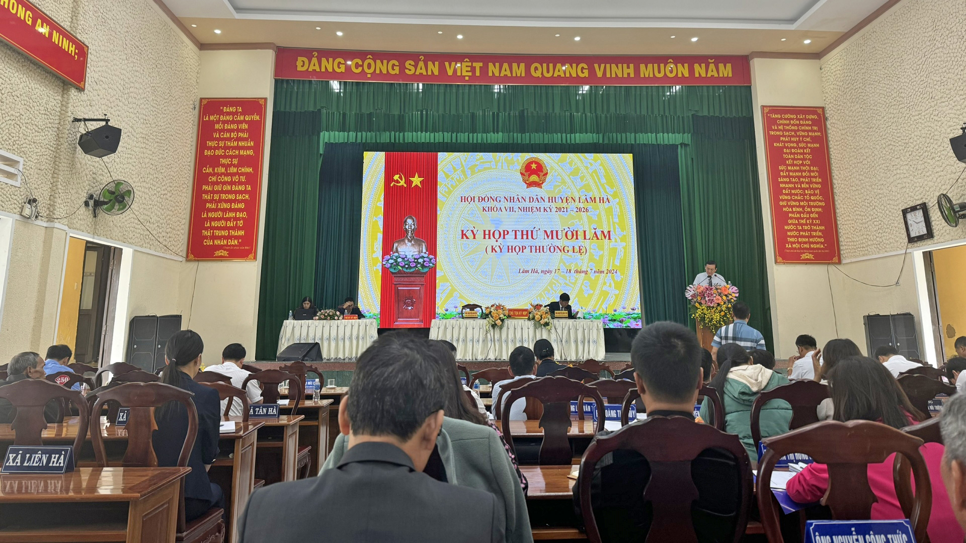 HĐND huyện Lâm Hà khóa VII bế mạc Kỳ họp thường lệ giữa năm 2024