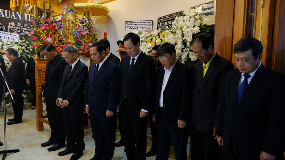 Cử hành trọng thể lễ truy điệu đồng chí Nguyễn Xuân Tiến - Nguyên Bí thư Tỉnh ủy Lâm Đồng