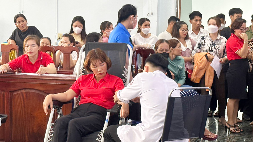 Cát Tiên: Tiếp nhận 187 đơn vị máu tại Ngày hội Hiến máu tình nguyện