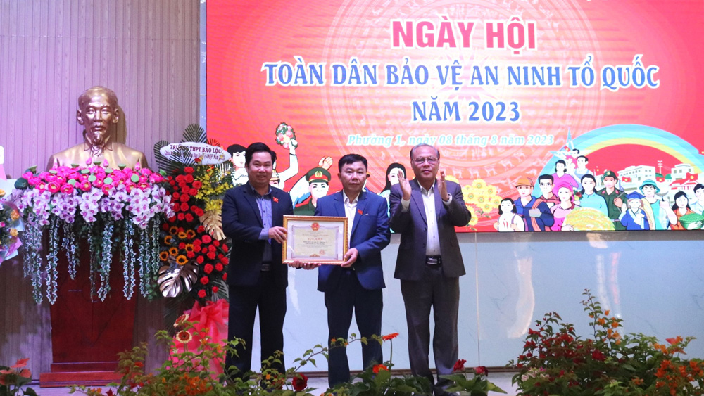 Bảo Lộc: Tổ chức điểm Ngày hội Toàn dân bảo vệ an ninh Tổ quốc năm 2023