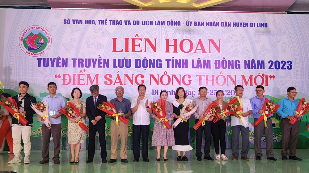 Khai mạc Liên hoan tuyên truyền lưu động tỉnh Lâm Đồng năm 2023