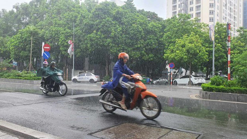 Khu vực Bắc Bộ và Thanh Hóa có mưa lớn kéo dài đến ngày 24/8