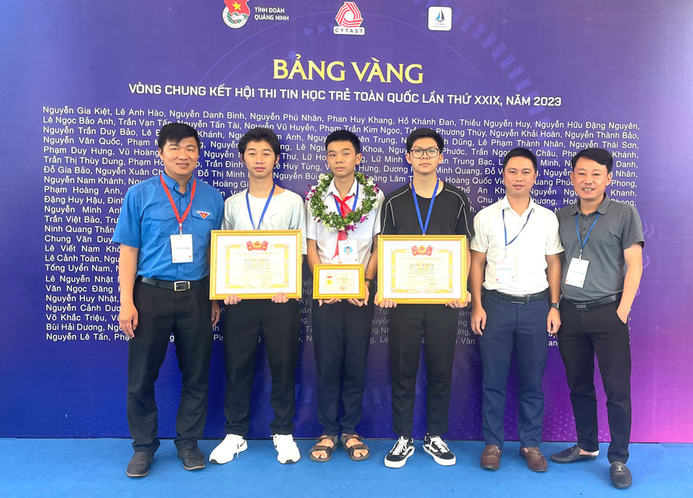 Học sinh Lâm Đồng đoạt giải nhất Hội thi Tin học trẻ toàn quốc năm 2023