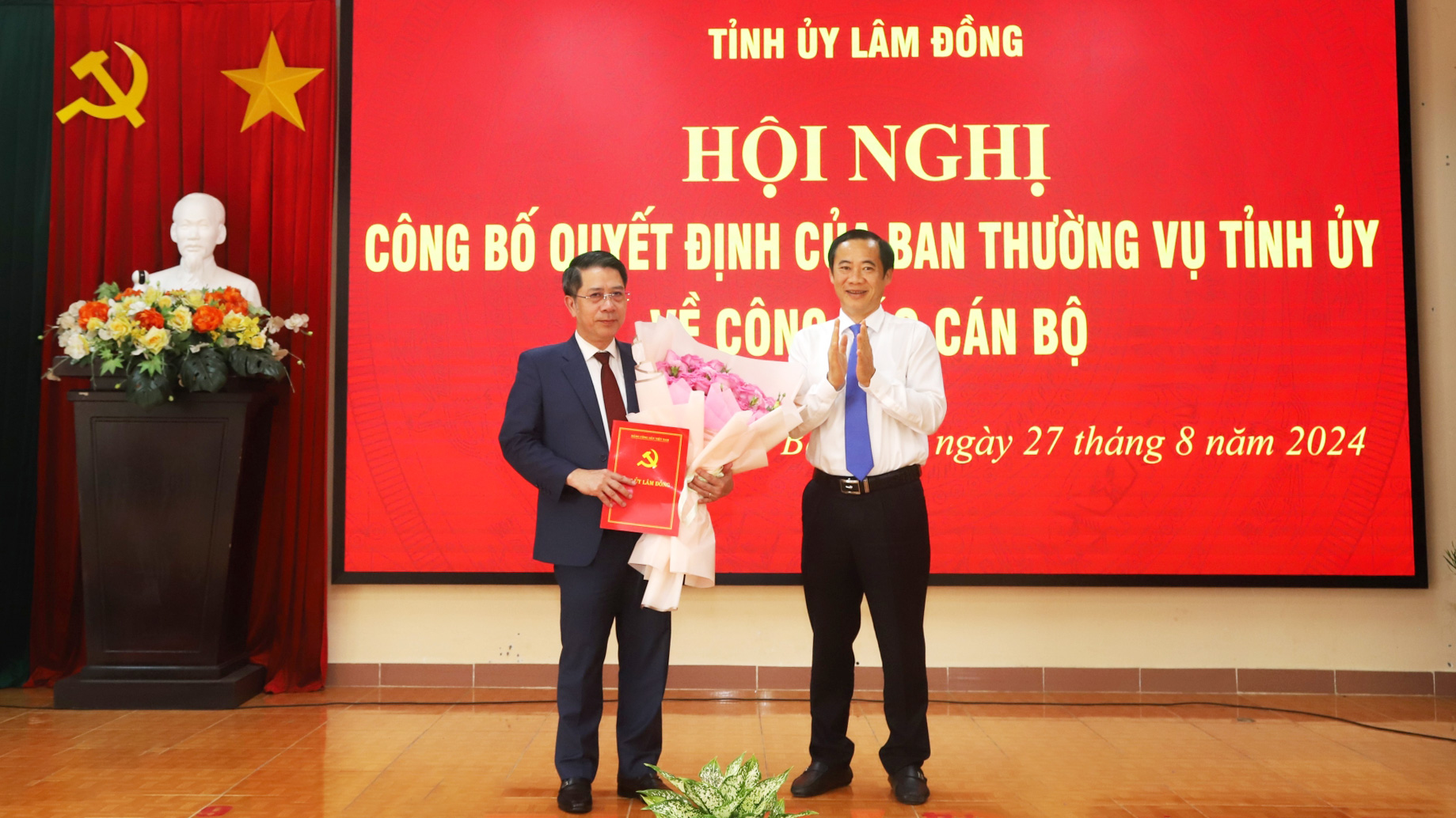 Đồng chí Ngô Văn Ninh được điều động giữ chức Phó Bí thư Thành ủy Bảo Lộc