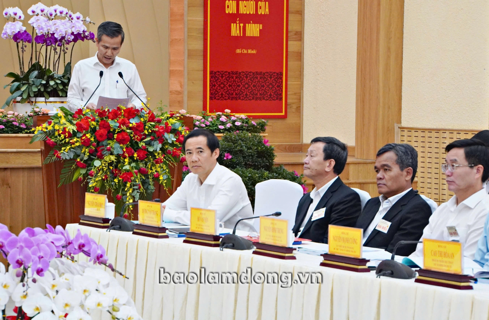 Đồng chí Nguyễn Thái Học, Quyền Bí thư Tỉnh uỷ Lâm Đồng dự Hội nghị Đảm bảo an ninh, trật tự phục vụ phát triển kinh tế - xã hội các tỉnh Tây Nguyên