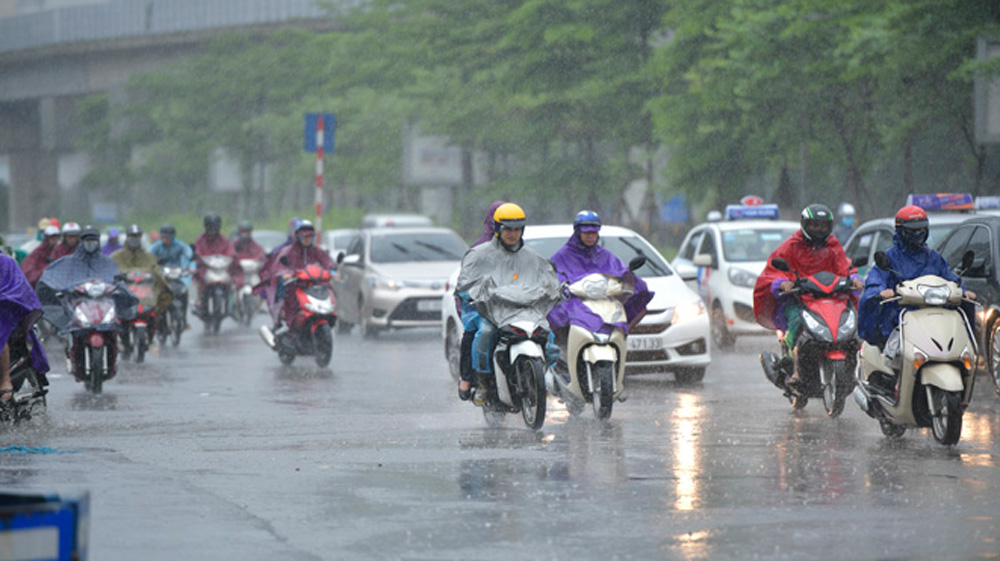 Thời tiết ngày 25/8: Mưa to nhiều nơi trên cả nước