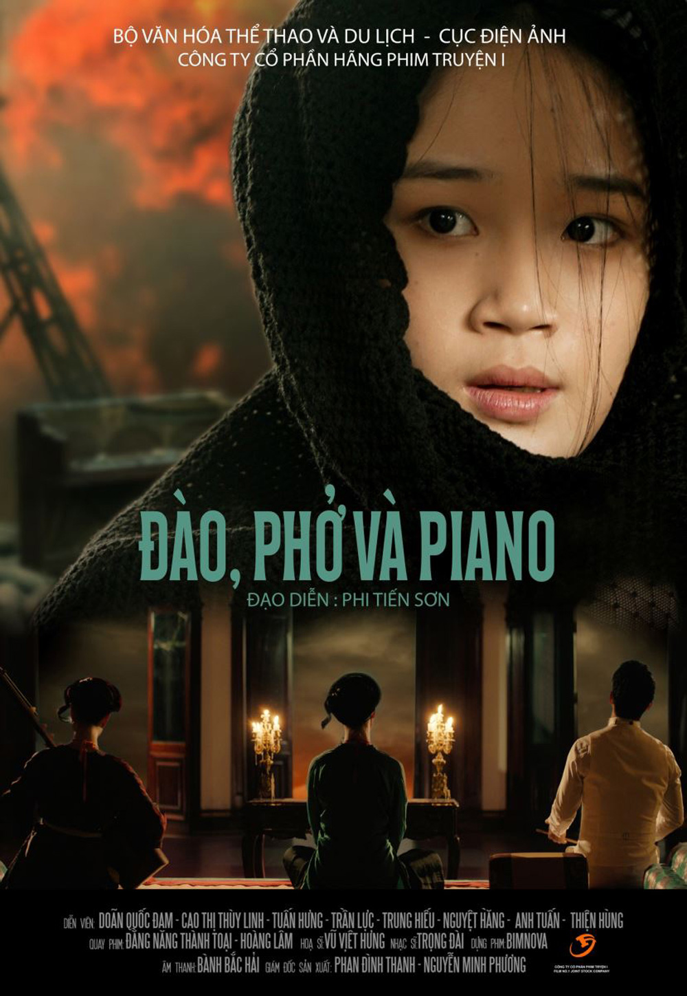 Poster phim Đào, phở và piano