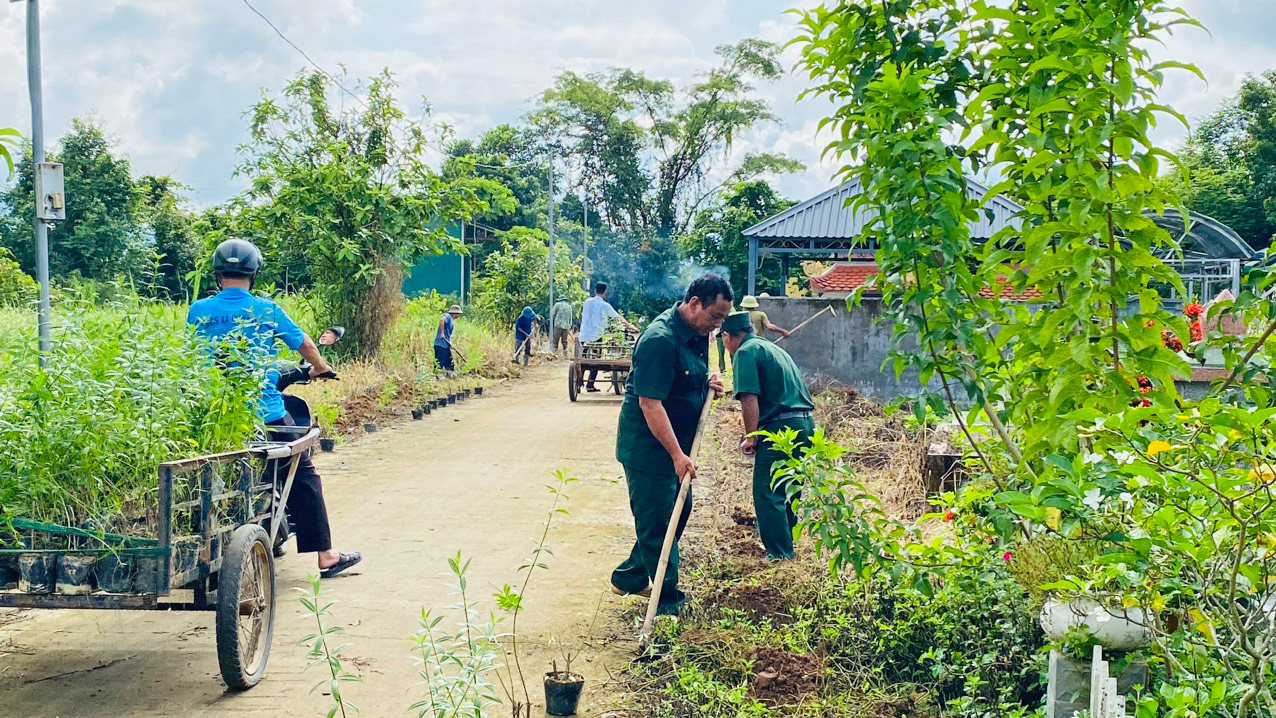 Chung tay xây dựng môi trường xanh - sạch - đẹp