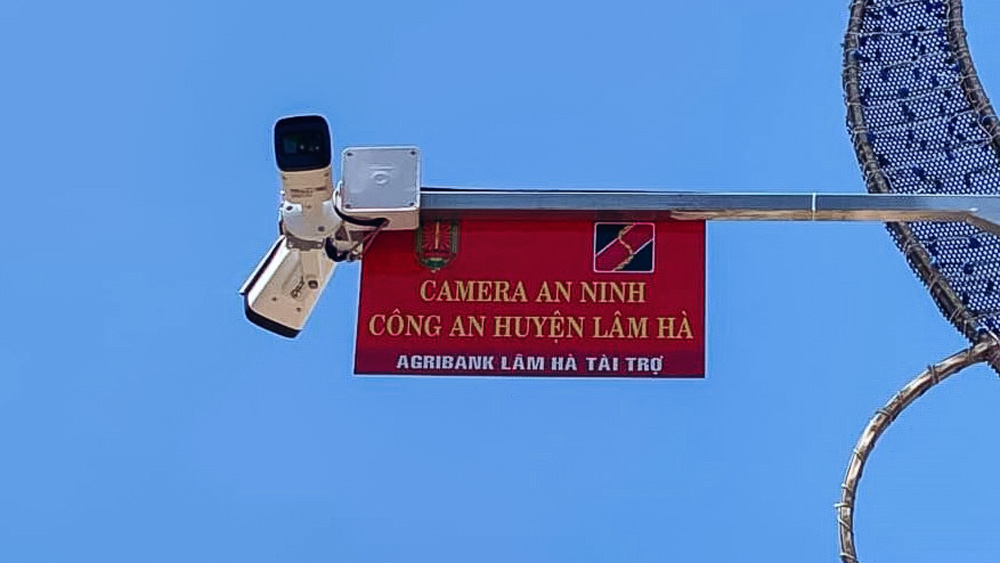 Lâm Hà: Lắp đặt 30 mắt camera giám sát an ninh tại trụ sở giao dịch của các tổ chức tín dụng, ngân hàng