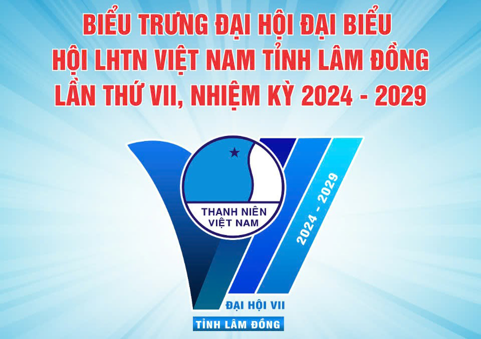 Công bố biểu trưng Đại hội Hội LHTN Việt Nam tỉnh Lâm Đồng lần thứ VII