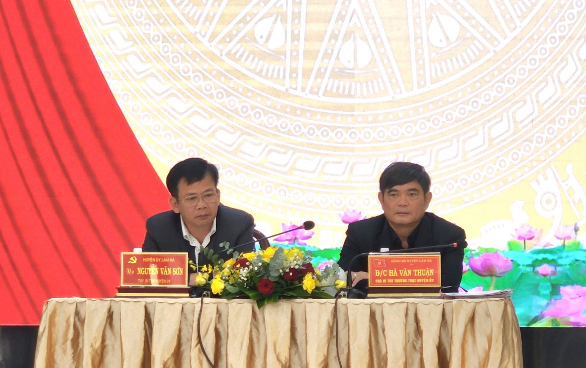 Hội nghị Huyện ủy Lâm Hà lần thứ 22