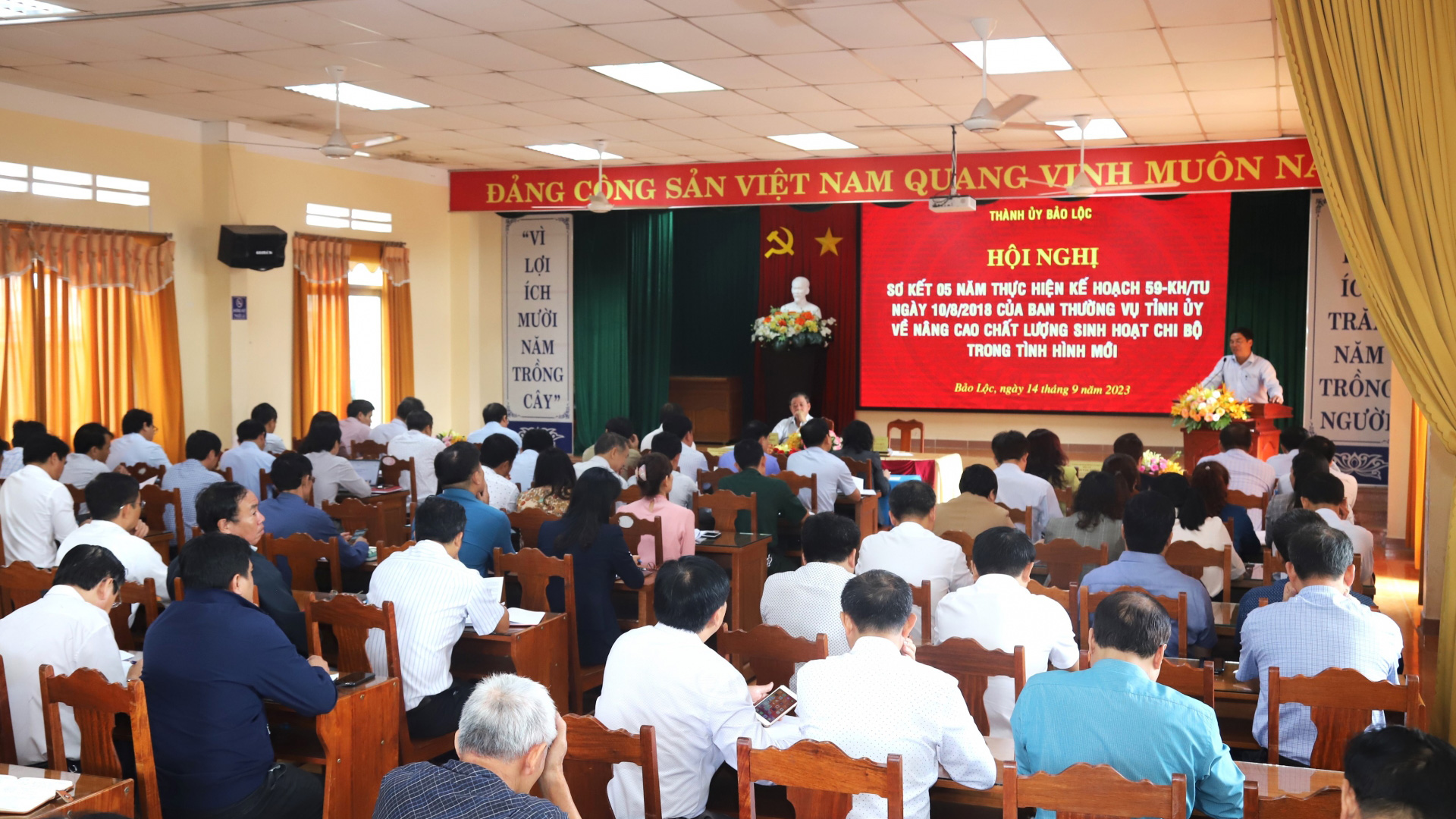 Bảo Lộc: Sơ kết 5 năm thực hiện Kế hoạch số 59 của Ban Thường vụ Tỉnh ủy Lâm Đồng