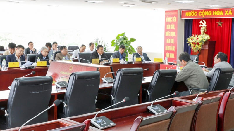 Phó Chủ tịch UBND tỉnh Lâm Đồng Võ Ngọc Hiệp chủ trì buổi tiếp và làm việc với doanh nghiệp định kỳ tháng 9
