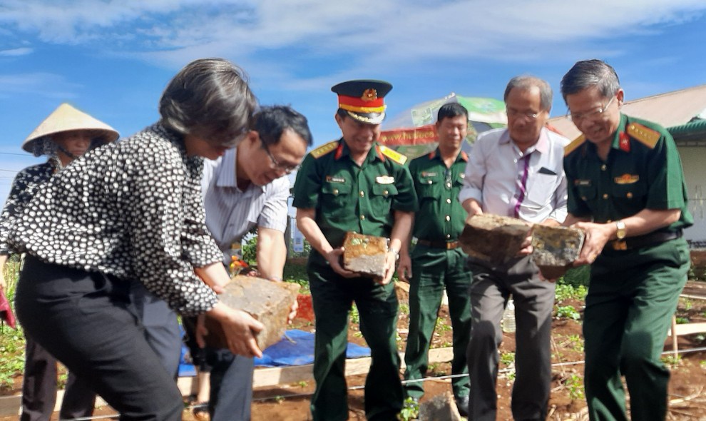 Khởi công xây dựng nhà đồng đội tại Di Linh