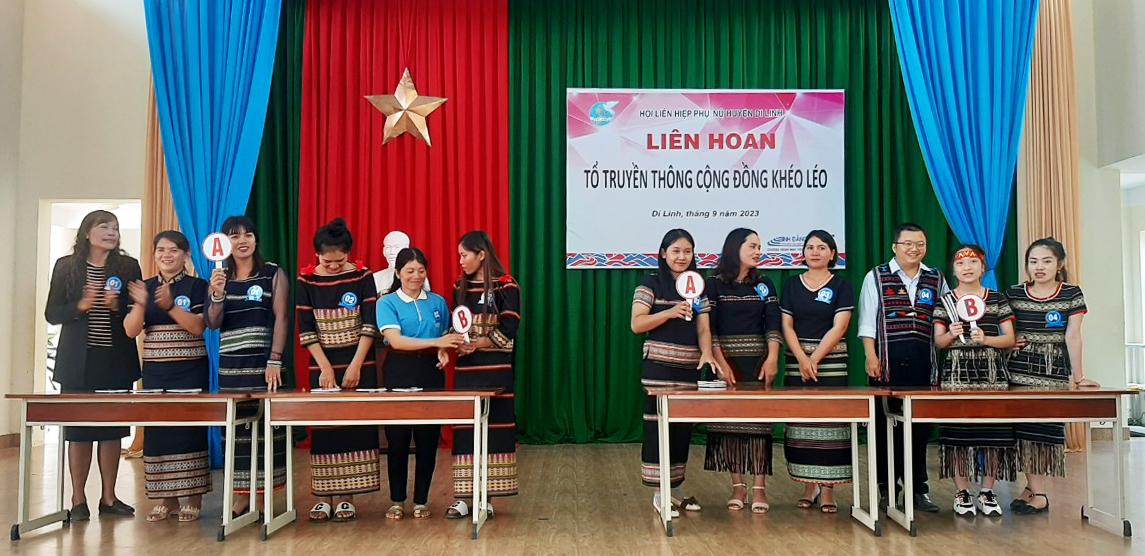 Di Linh: Liên hoan Tổ truyền thông cộng đồng khéo léo