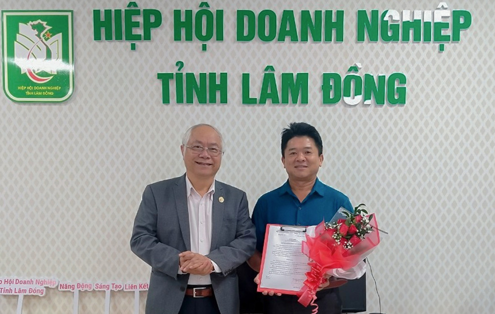 Bổ nhiệm ông Nguyễn Phục Quốc giữ chức vụ Phó Chủ tịch Hiệp hội Doanh nghiệp tỉnh Lâm Đồng