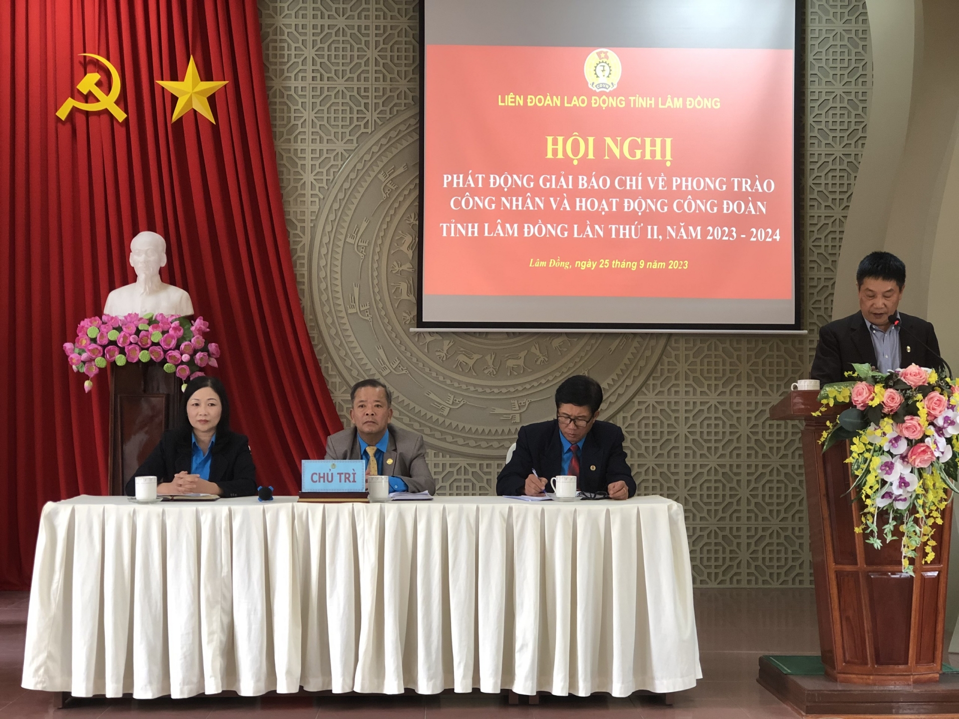 Chính thức phát động Giải Báo chí về phong trào công nhân và hoạt động Công đoàn tỉnh Lâm Đồng lần thứ II, năm 2023-2024