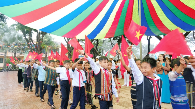 ''Mái nhà chung'' của học sinh người dân tộc thiểu số ở Di Linh