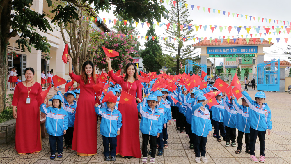 Thi đua dạy tốt - học tốt ở trường vùng sâu