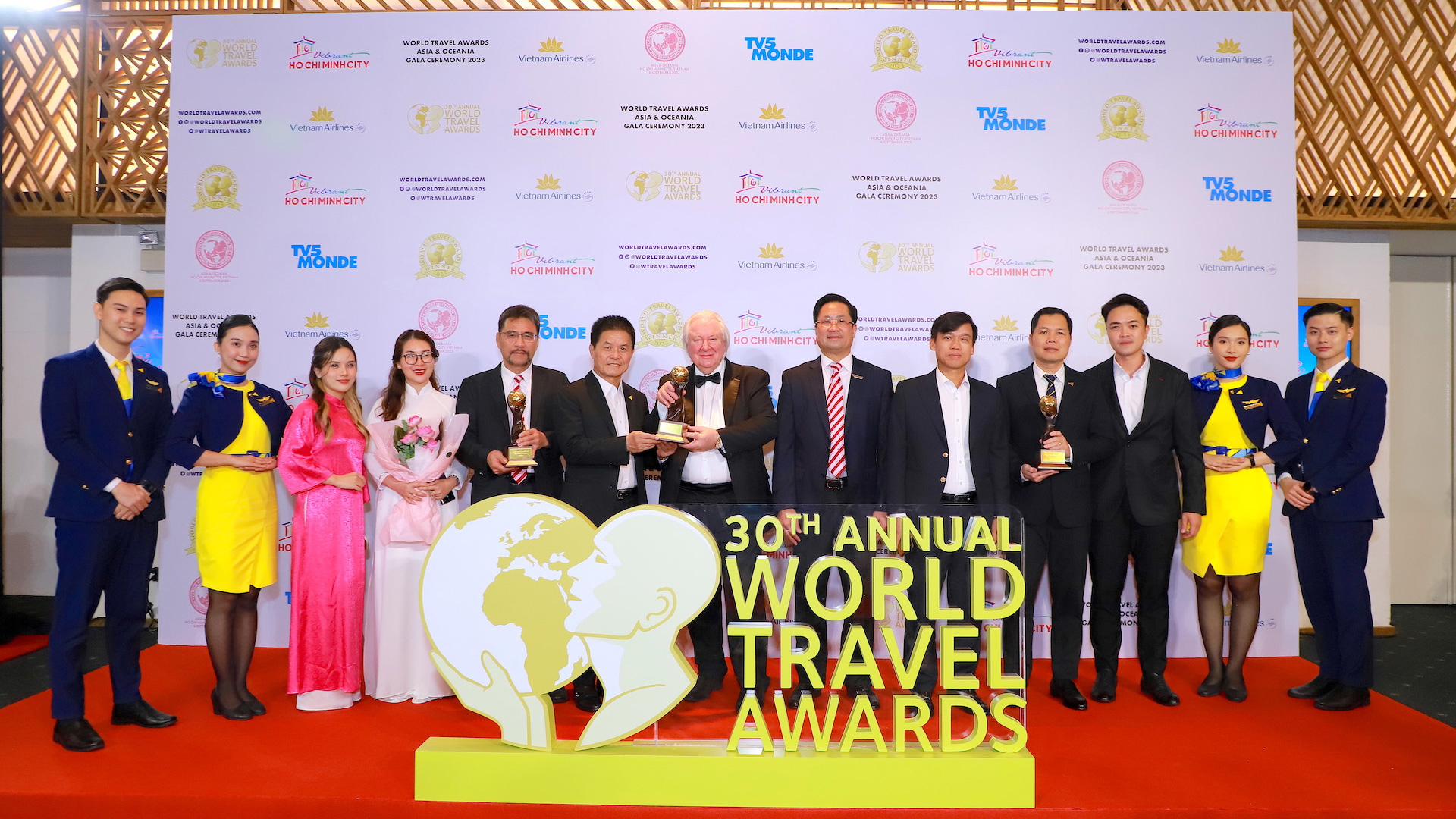 Vietravel đoạt 4 giải thưởng lớn tại World Travel Awards
