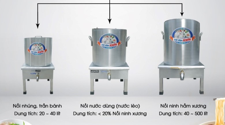 Tại sao nên mua bộ 3 nồi nấu phở từ NEWSUN?