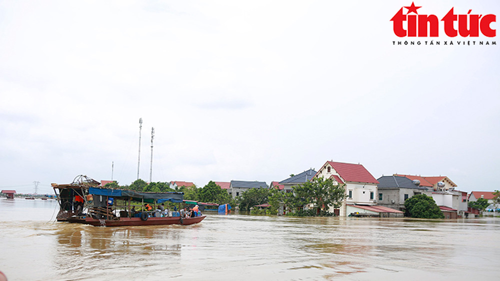 Lũ trên các sông giảm nhanh