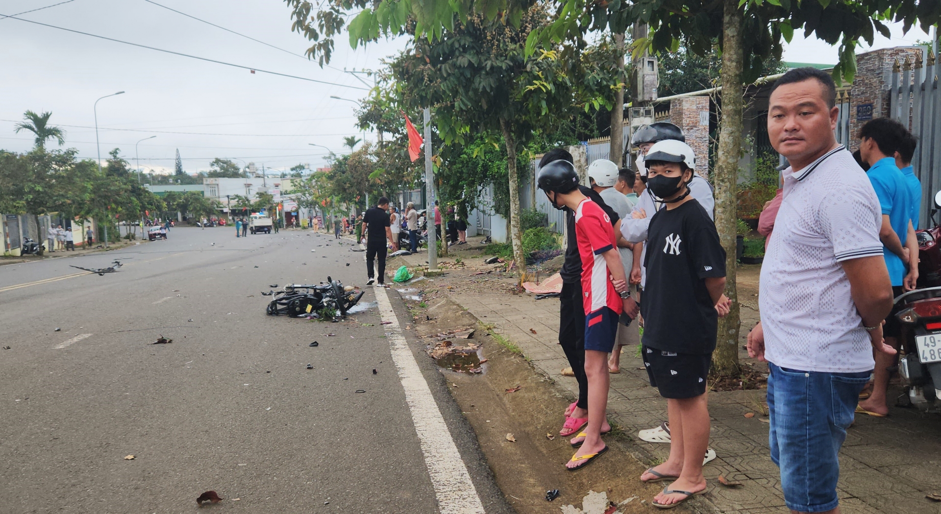 Nguyên nhân ban đầu được cơ quan điều tra xác định, Vinh điều khiển xe ô tô vi phạm nồng độ cồn, lấn trái sai quy định tông vào xe máy