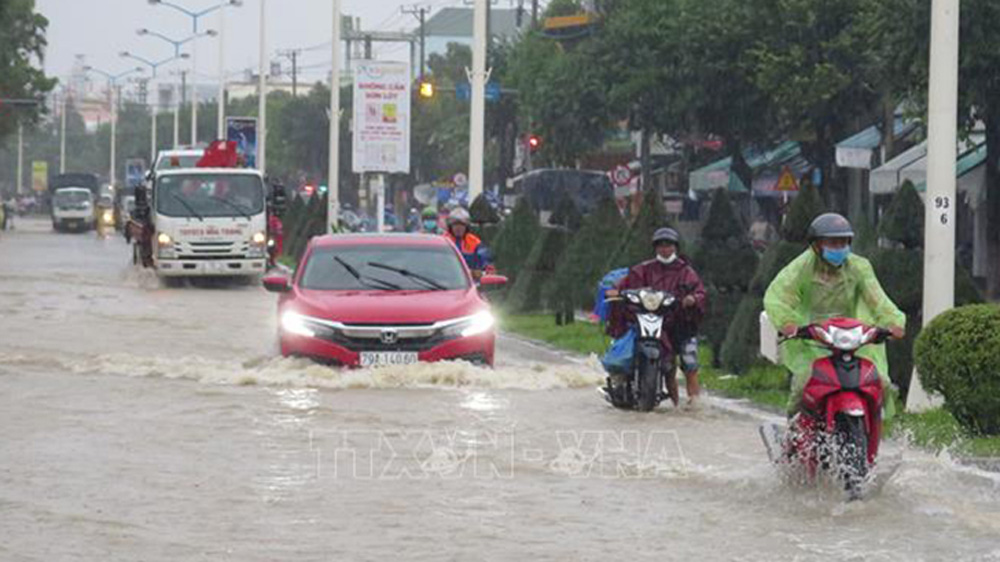  Mưa dông khu vực Nam Trung Bộ