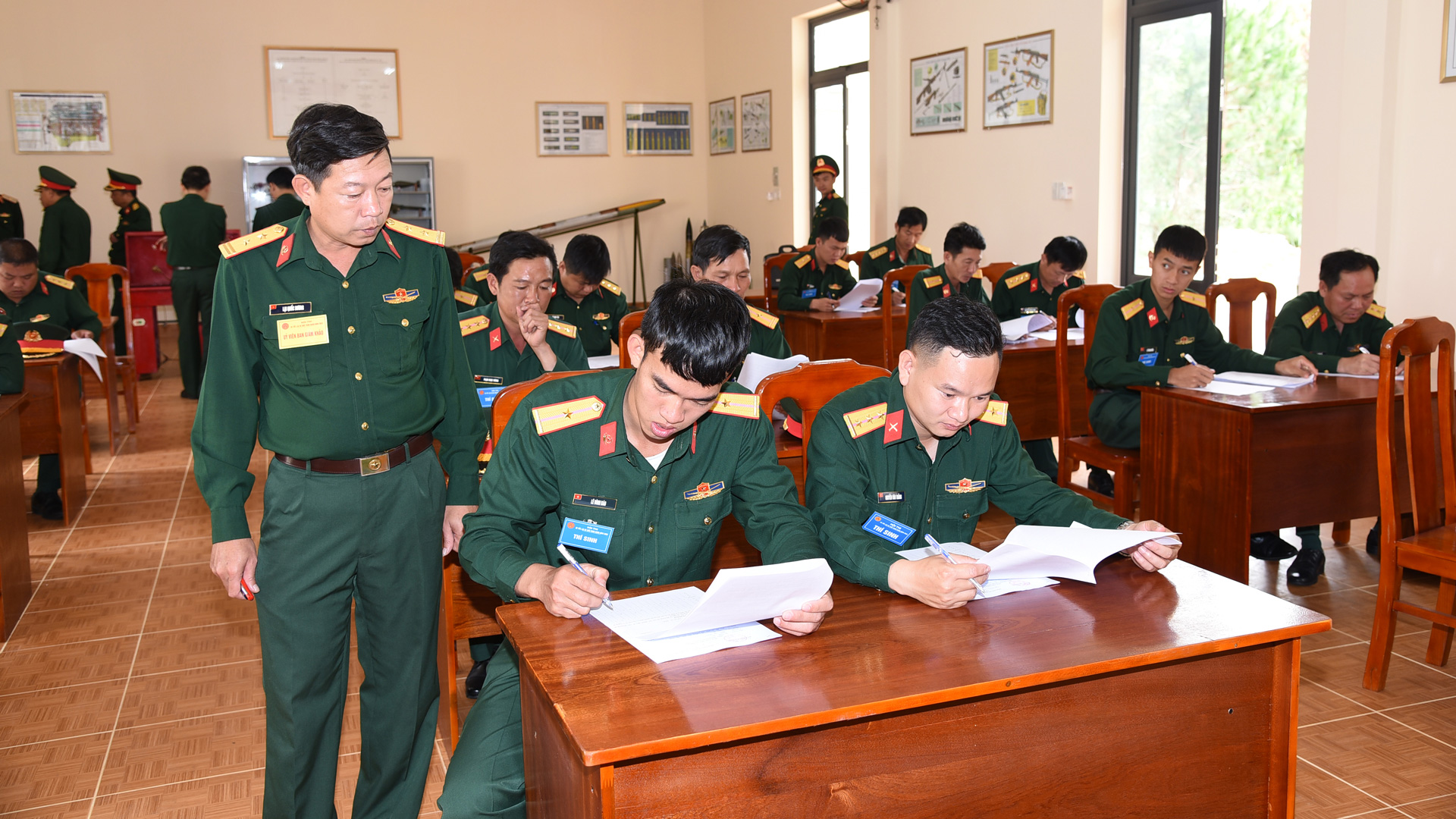 Phương pháp dạy - học, huấn luyện, diễn tập và chấm thi được Học viện thường xuyên đổi mới, đảm bảo nâng cao chất lượng giáo dục - đào tạo