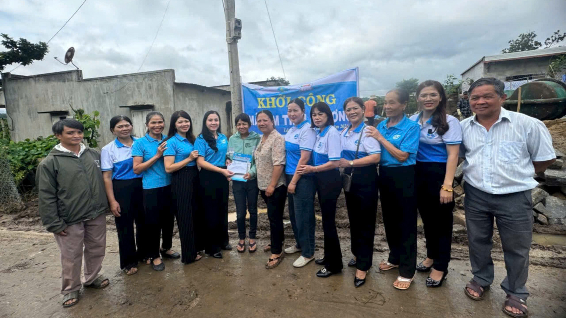 Khởi công xây dựng Mái ấm tình thương cho phụ nữ khó khăn